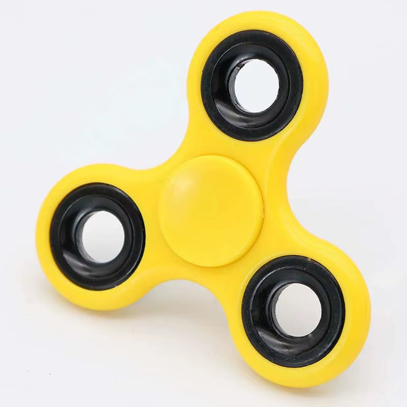 ABS Fidget Spinner EDC Spinner for Autism ADHD anti Stress Tri-Spinner High Quality Adult Kids Funny Toys